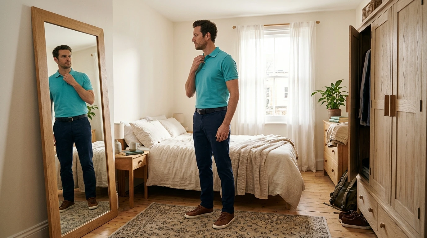 Boss Men’s Turquoise Polo Shirt: 3 Easy Outfit Ideas