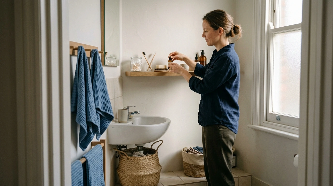 Small Bathroom Organization: A Space-Smart Plan